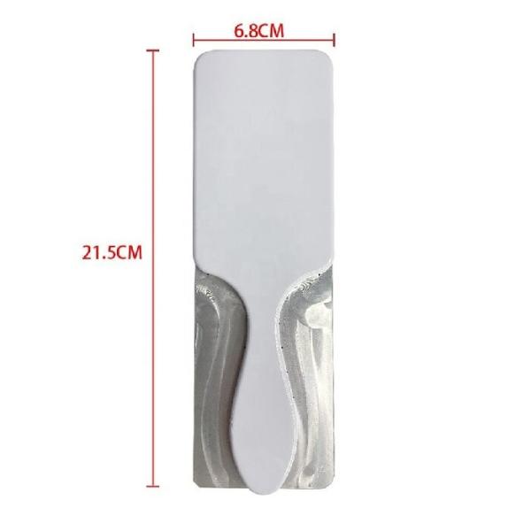 Custom Coated Blank Plastic Sublimation Hair Massage Comb For Lady Sublimation Hair Brush