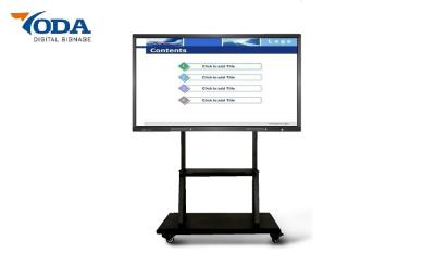 Tela táctil interativo interativo Whiteboard do tela táctil UHD do LCD para a escola