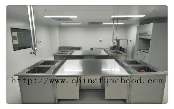 School Stainless Steel Lab Furniture Stainless Steel Laboratory Furniture Bench Tables SGS Certificated