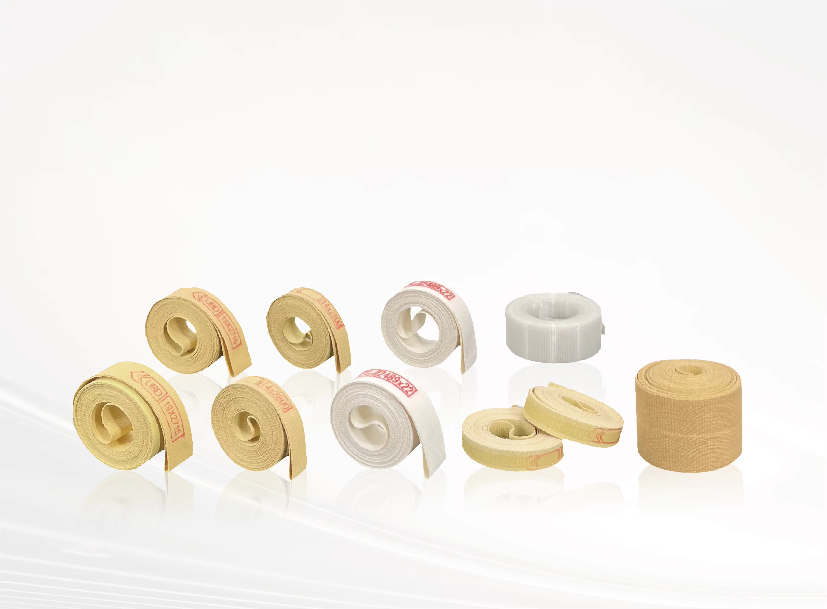 Yellow Endless Kevlar Garniture Tape For Cigarette Rolling Machine