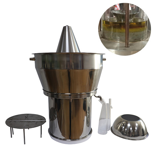98%-99% Pure Stainless Steel Color Peppermint Essential Oil Making Machine for Your Production