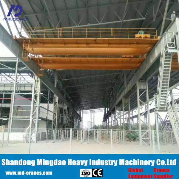 China Made Workshop Warehouse Used 10 Ton LH Double Girder Overhead Bridge Crane