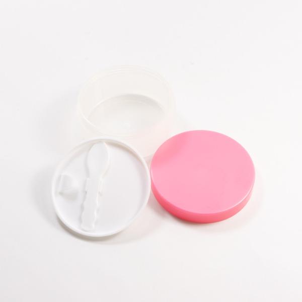 Recycled Single Wall 30g PCR PET Plastic Jars With Lid