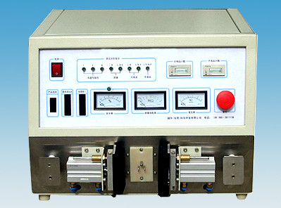 4KV / 1mA 2P Polarity Power Cord Tester DC 500V PLC Control Automatically Lock