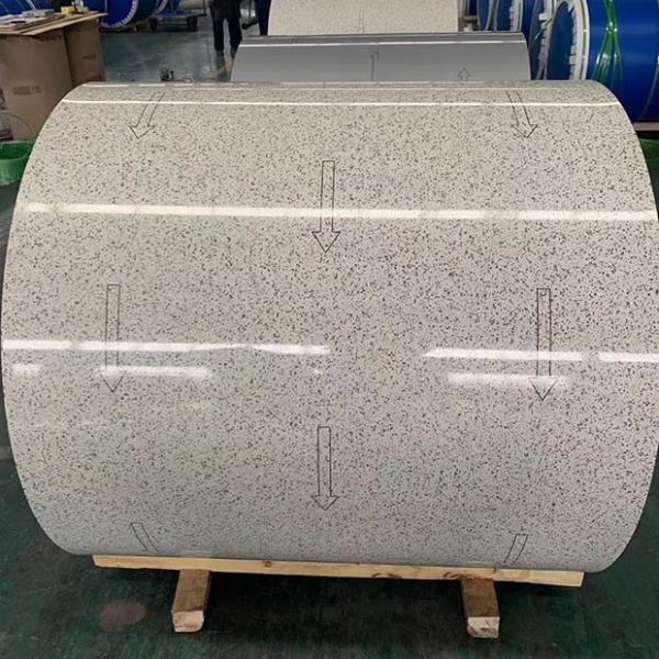 PVDF Coated Lightweight Stone Pattern Aluminum Coil Building Decoration