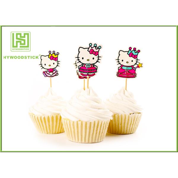 Sélections mignonnes de petit gâteau de Hello Kitty, hauts de forme animaux de gâteau de zoo de Pâques pour la fête de naissance
