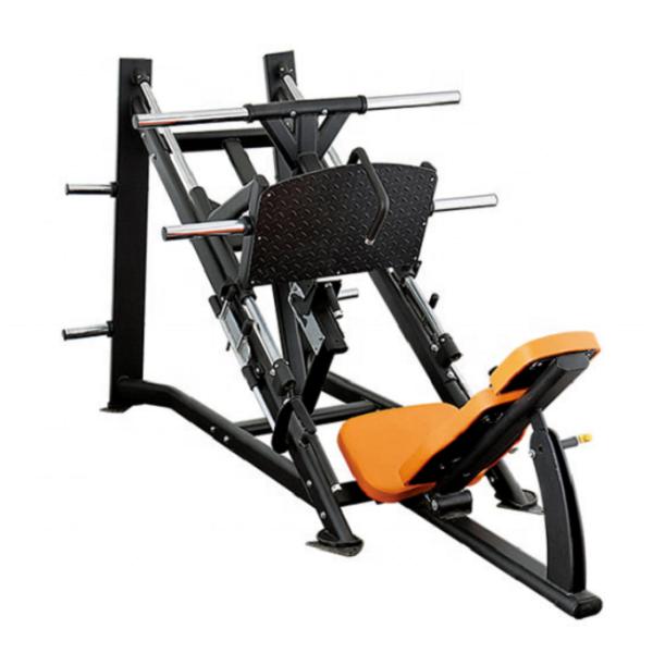 Commercial Gym Equipment Adjustable Bench 45 Degree Leg Press Plate Loaded