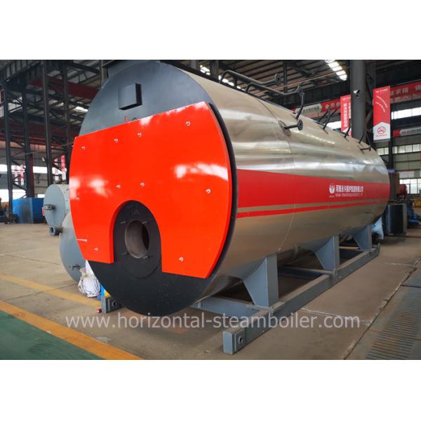 Боилер пара низкого давления 6000 Kg горизонтальный увольнятьый газом для винзавода