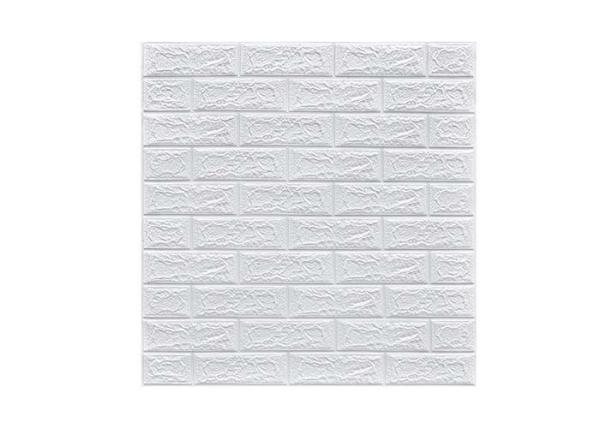 Tijolo impermeável 77cm do papel de parede do papel de parede 3D da espuma do PE de DIY Art Decor Interior