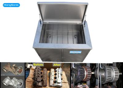 Stainless Steel Automotive Ultrasonic Cleaner Two Generators Control For Engine Block