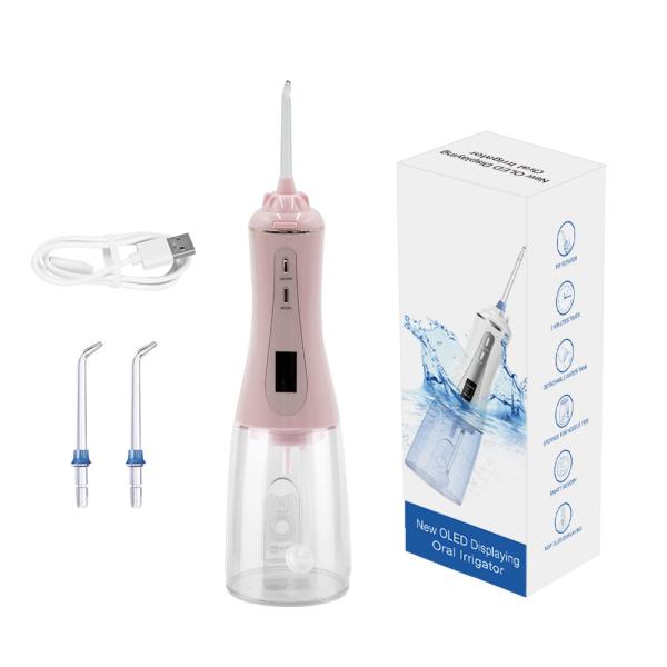 Corpo de bomba de aço inoxidável portátil de Flosser da água IPX7 oral sem corda