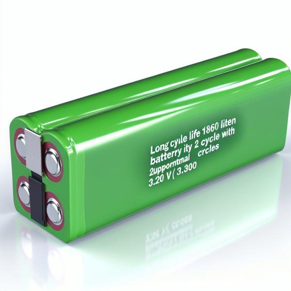 Long Cycle Life 18650 Lithium Ion Battery Cells Supports 2 Cycles with 3.20 V Nominal Voltage