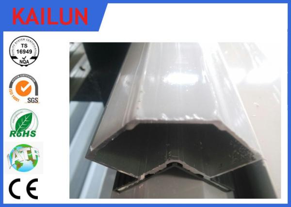 Customised Anodised 6063 T5 Aluminum Angle For AHU System EN 755 / CB/T 6892