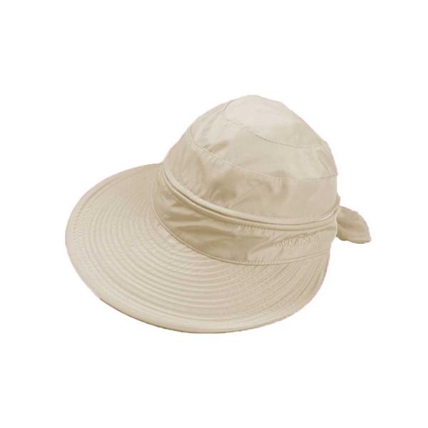 Foldable Face Neck Visor Caps For Women , Anti - UV Wide Brim Sun Protection Visor Hat