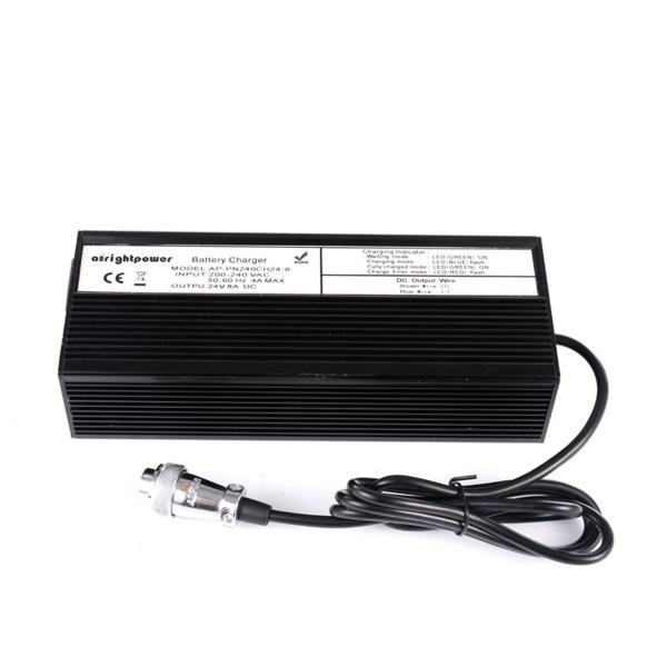 DC 240W EV Battery Charger For Golf Carts Ebike Electric Motorcycle
