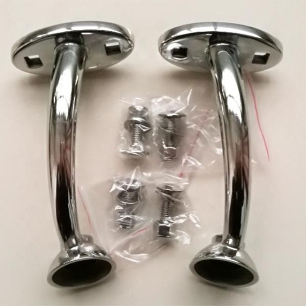 Standard OE NO. Replacement Upgrade to Polished Stainless Steel Headlight Mounts for Your Hot Rod Highboy