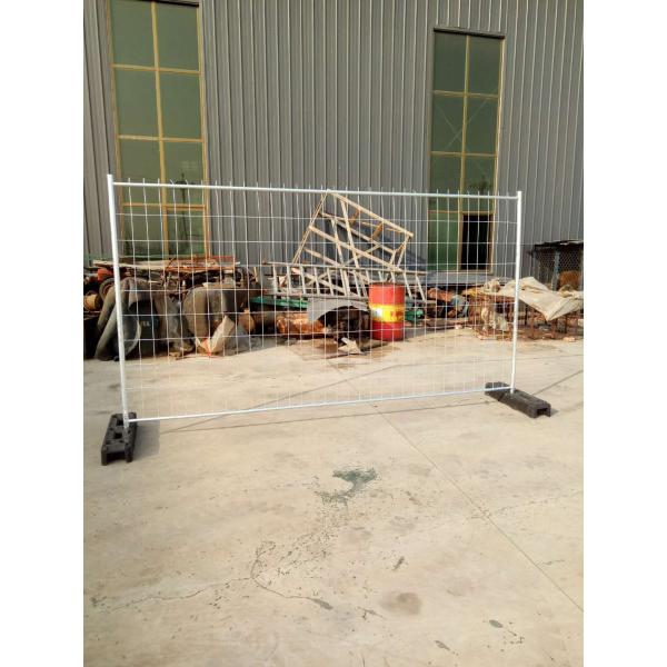 Construction Site Mobile Recyclable Rubber 3mm Temporary Fencing Feet