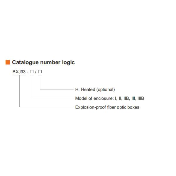 BXJ93 Series Explosion-proof Fiber Optic Boxes With Stainless Steel Enclosure