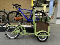 Vélo urbain en acier commercial pour hommes avec frein à roues 3 roues