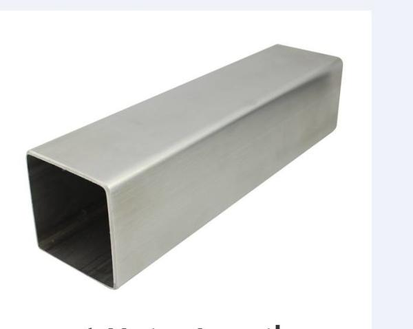 304 Stainless Steel Bright Annealed Tube Hot Water Corrugated Flexible