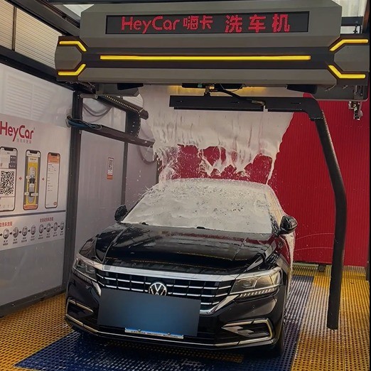Experience the Convenience of 360 High Pressure Touchless Automatic Car Wash Machine for Car Cleaning