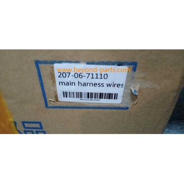 Komatsu PC300-7 PC360-7 Excavator Parts Main Chassis External Cabin Wire Harness 207-06-71110