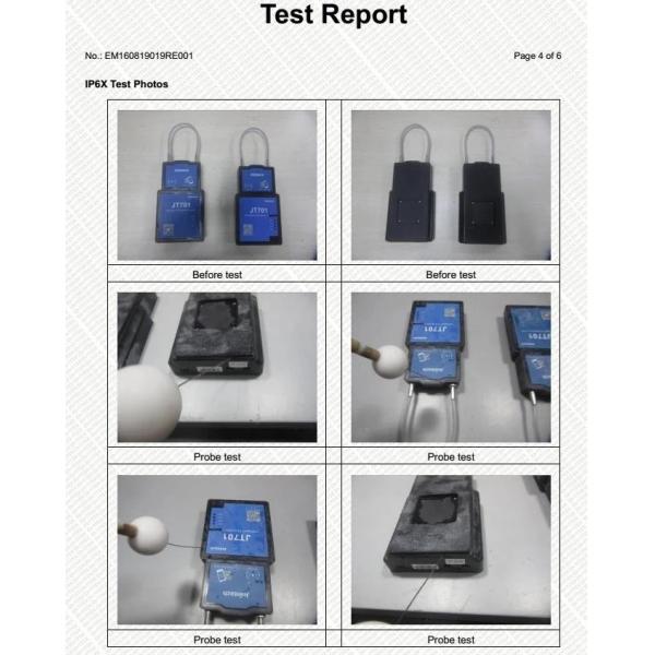 замок 1.5kg умный пылезащитный GPS электронный для контейнера тележки