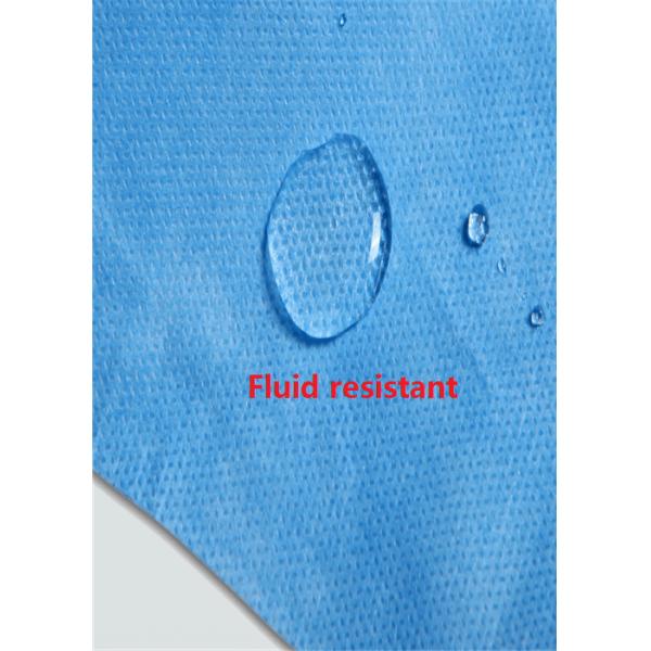 Lightweight Medical Isolation Gowns PP Nonwoven Material Free Sample