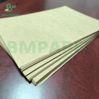 Papier kraft à haute performance extensible Papier de ciment brun non blanchi