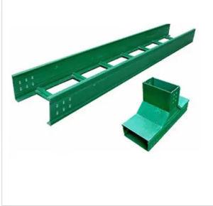 200x600mm Fibra de vidro reforçada de plástico escada de cabo bandeja para construção