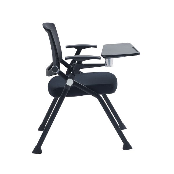 Mesh Student Computer Room Chair Foldable With Writing Table