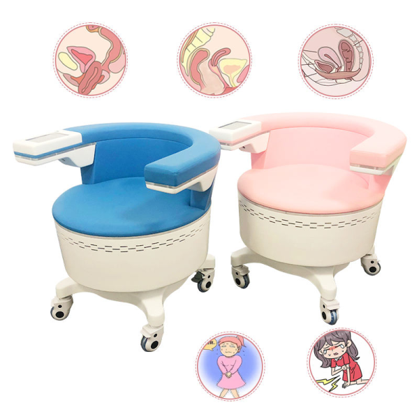 Touch LCD Screen Pelvic Weakness Improvement Hi EMT EMS Pelvic Floor Muscle Trainer Chair