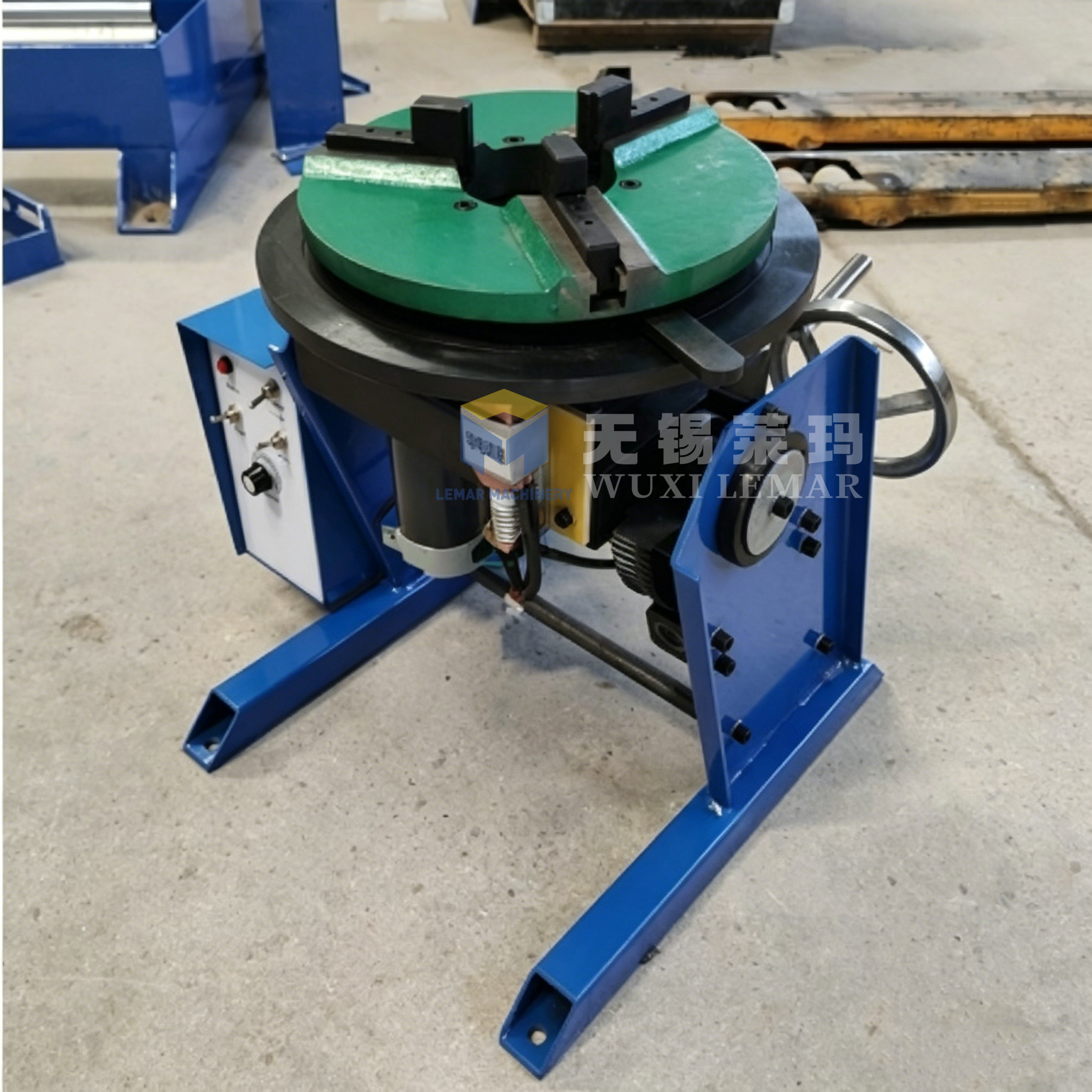 100kg Welding Positioner Turning Table for Pipe and Small Vessel Circumferential Welding
