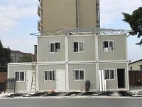BOX SPACE Incendio aislamiento térmico estructura prefabricada de acero edificio residencial casas/casas/edificios modulares