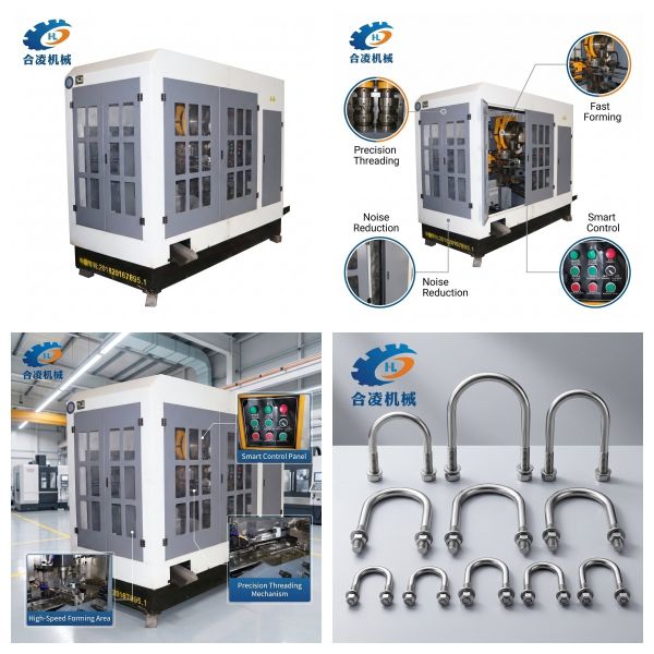 Fully Automatic Precision U Bolt Forming Machine Easy Operation U Bolt Making Equipment For Fastener Production Manufacturer