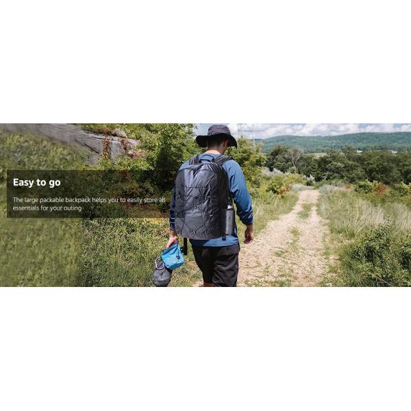 Hiking Backpack for Women Men - 40L Camping Backpack Packable Backpack Travel Lightweight Casual Daypack Backpacks