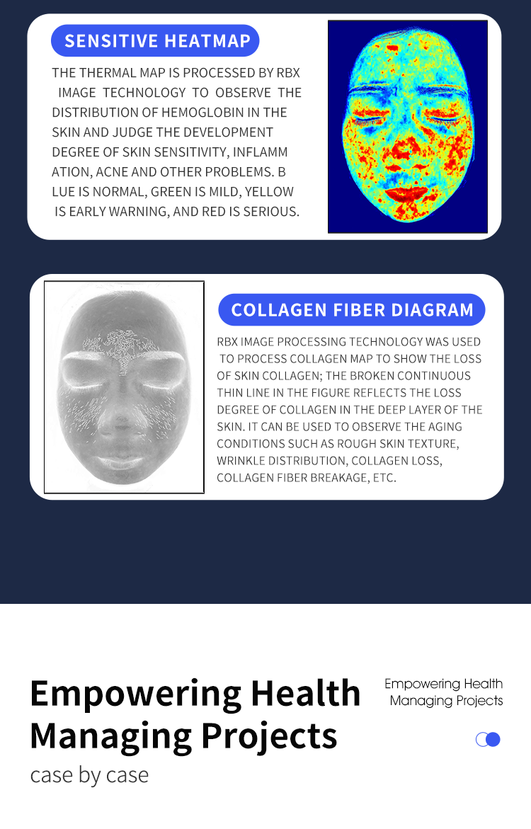 X5 Pro AI Facial Skin Analyzer Multi-spectrum Face Scanner Salon Skin Diagnosis Equipment