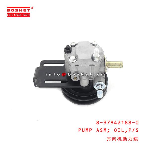 8-97942188-0 conjunto 8979421880 da bomba de óleo da direção de poder das peças de 4JA1 4JH1 Isuzu D-MAX