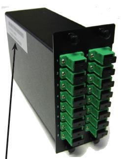 LGX Metal Fiber Optic Splitter Box 1x4 1x8 1x16  , Optical PLC Splitter