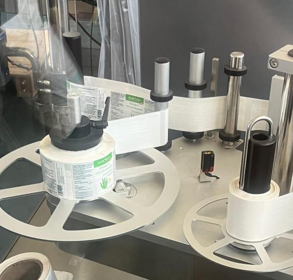 NutriLabel Automatic Bottle Labeling Machine 350ml Bottle Volume