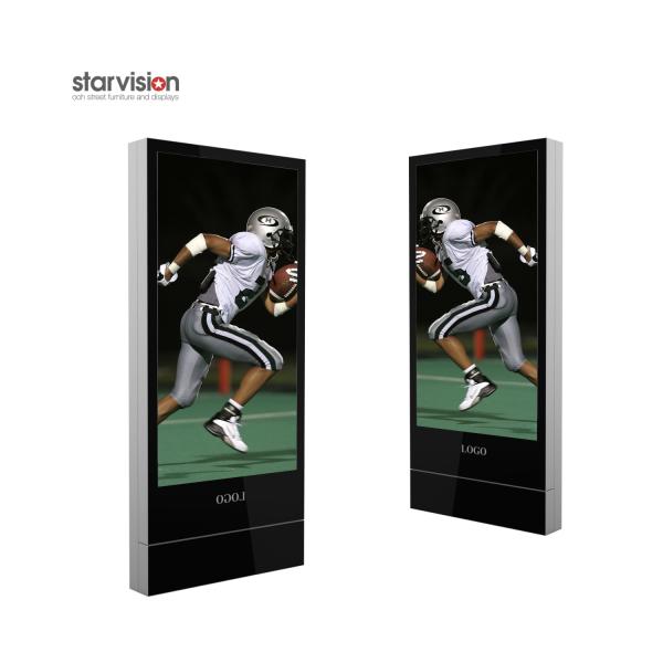 500nits Indoor LCD Digital Advertising Display Industrial Grade For Metro Station