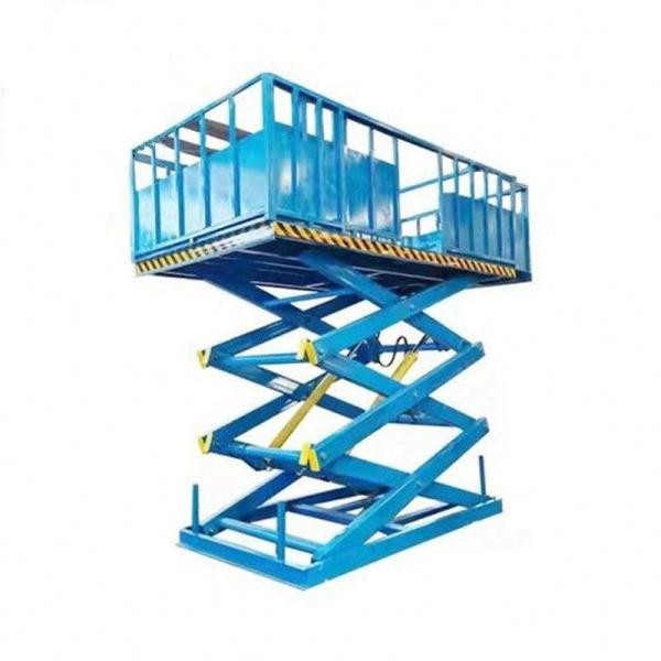 1T - 4T Fixed Electric Hydraulic Scissor Cargo Lift Table 1m - 4m Scissor Lift