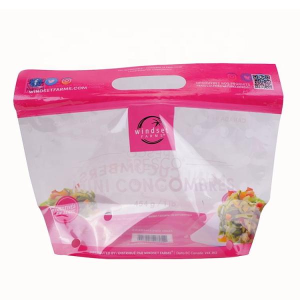 50 микронов сумки Biodegradable овоща упаковывая с вентиляционными отверстиями