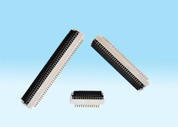 Durable SMT FPC Cable Connector 4~60 Pin Footprint For Consumer Electronic