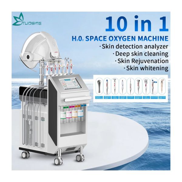 Oxygen Infusion 10 In 1 Hydra Dermabrasion Machine Facial Beauty Equipment