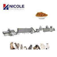 Grand chien Cat Pet Food Extruder Machine de capacité complètement automatique