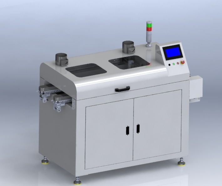 YS-350 High Efficiency In-Iine PCBA Single - Side Brush Machine for PCB/PCBA Assembly Line