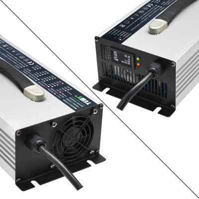 Customised 2500w 12v 100a 24v 60a 36v 40a 48v 30a 60v 72v Ac Battery Charger Lead Acid Lithium Lifepo4 Battery Charger