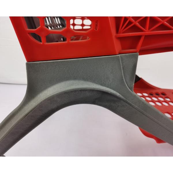 Легковес вагонетки корзины супермаркета пластиковый с пластиковым ODM OEM раздела