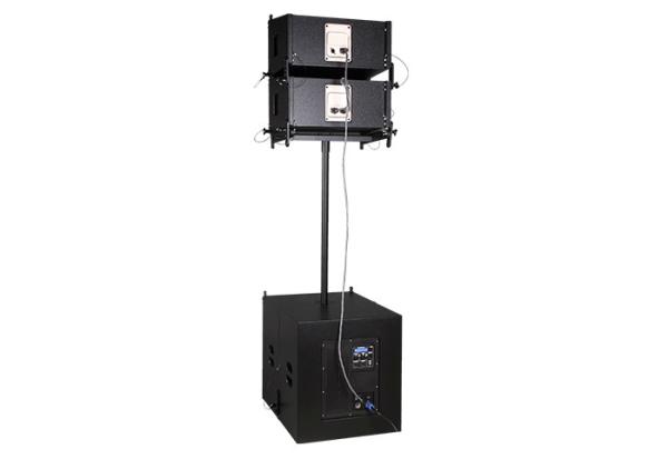 powered 18 inch active professional stage  line array speaker LA118E(active)